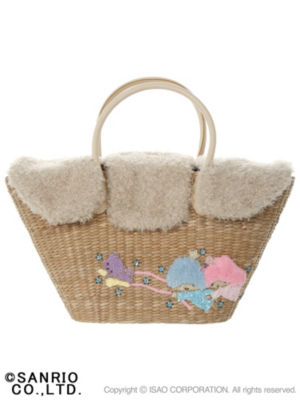 Nina mew キキララスパンコールファーBAG