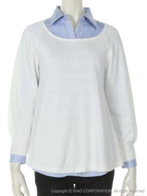 QUEENS COURT CACシャツ付チュニック